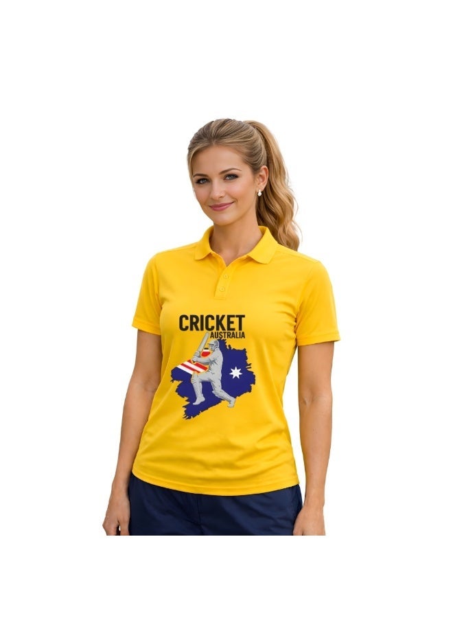 Australia Jersey T-Shirt for Adults - Unisex Australia Printed Dry-Fit Sports Jersey T-Shirt - Ideal Australia Jersey T-Shirt for Cricket Matches - Image 2